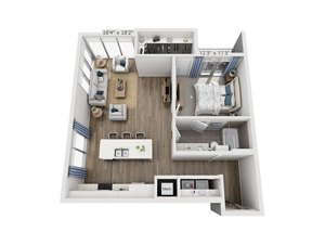 1 bed, 1 bath, 853 sqft, $2,746