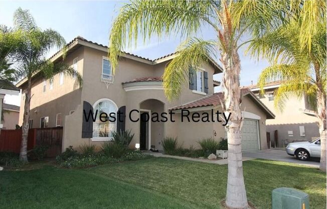 Open and spacious two-story house in Temecula school district.  Available now!