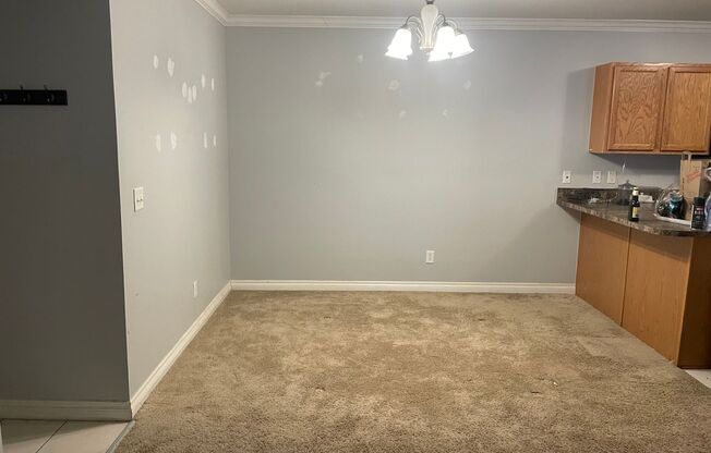 2 master suites with walkin closets, single car attached garage