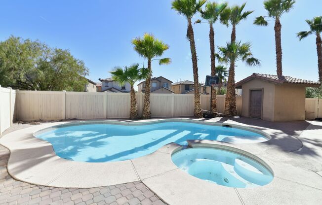 Spacious 4Bed/2Bath/2Car Home located in North Las Vegas w/ Pool!