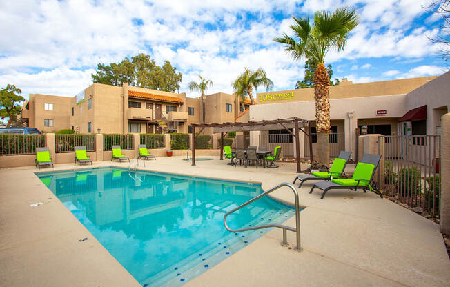Pool at La Lomita Apartments in Tucson Arizona