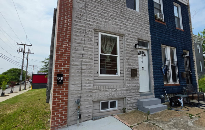 3 Bedroom End Unit with Finished Basement and Fenced Yard on E 28th Street