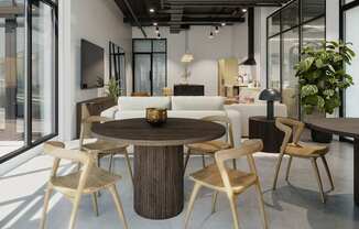 Lounge at Skylar At Sunset, Los Angeles, CA 