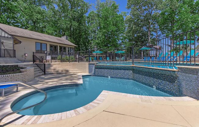 Relax in the gated community at Madison Landing at Research in Madison, AL
