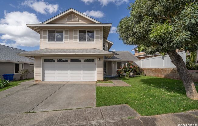 $4,400/ 3 Bed / 2.5 Bath / Loft / 2 Car Garage – Waikele, Waipahu Available for Immediate Occupancy