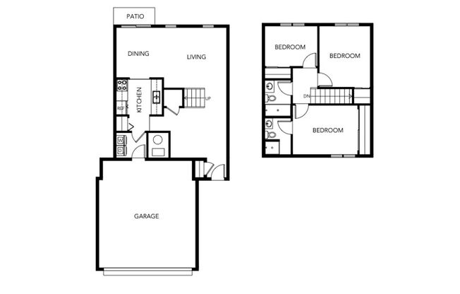 3 beds, 2 baths, 1,200 sqft, $2,145, Unit 14244E-PR