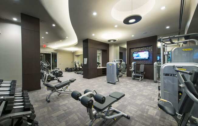 24-Hour Fitness Center at 1000 Grand by Windsor, Los Angeles, CA