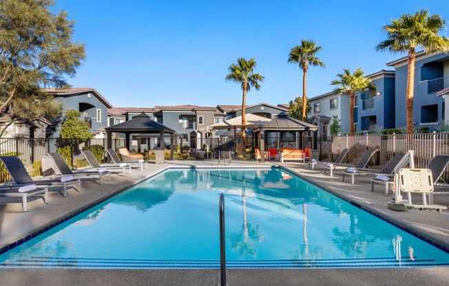 Swimming Pool | Edge at Traverse Point Apartments  |  Apartments in Henderson, NV