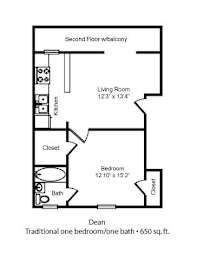 1 bed, 1 bath, 650 sqft, $1,133
