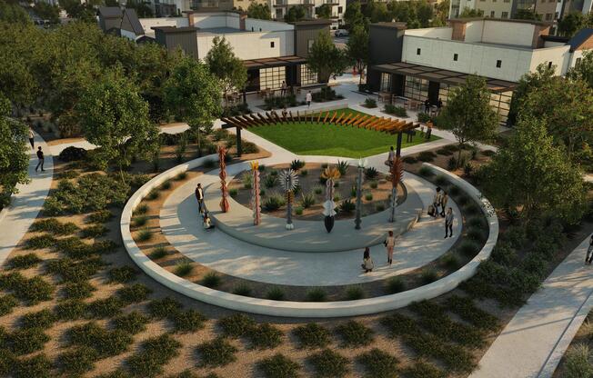 Modera Chandler’s community greenspace and scenic trails offer open lawns, landscaped paths, and outdoor space to relax, unwind, and explore.