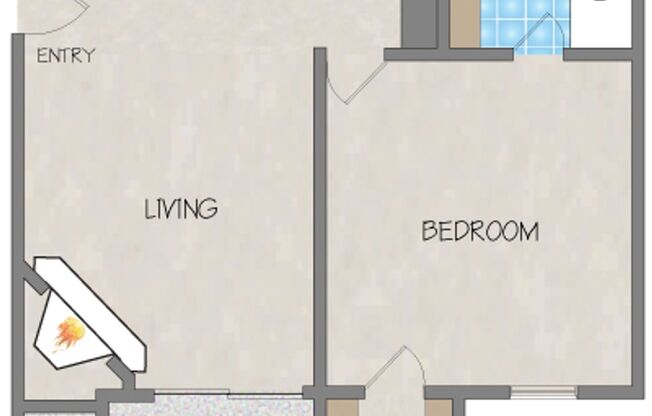 1 bed, 1 bath, 650 sqft, $1,105, Unit 2085