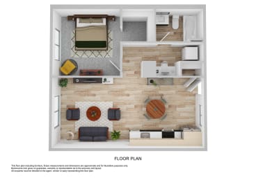 1 bed, 1 bath, 624 sqft, $1,415