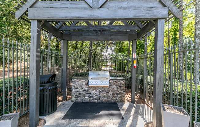 Covered Grilling Area at Gwinnett Pointe in Norcross, GA 30093