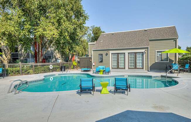Outdoor Pool with Sundeck