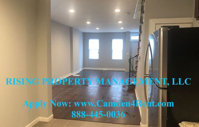 Renovated 3 Bedroom 1.5 Bathroom home in the heart of Downtown Camden