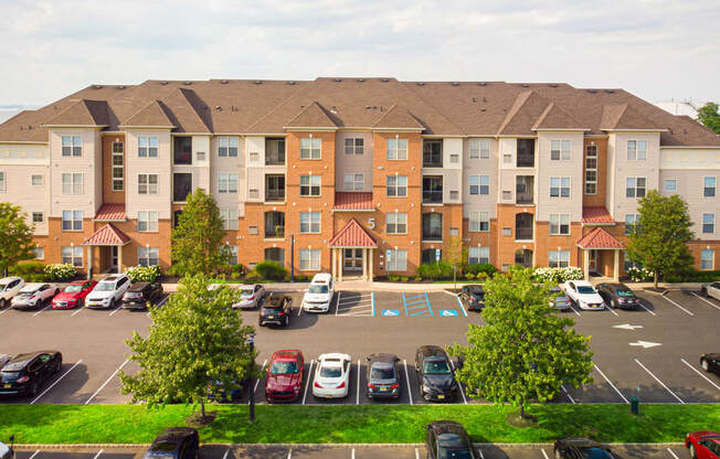 exterior view at Bristol Station Apartments, Carteret, New Jersey