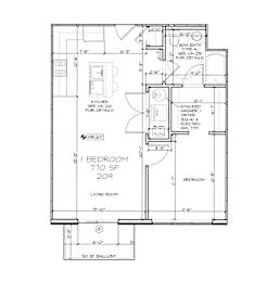 1 bed, 1 bath, 776 sqft, $2,538