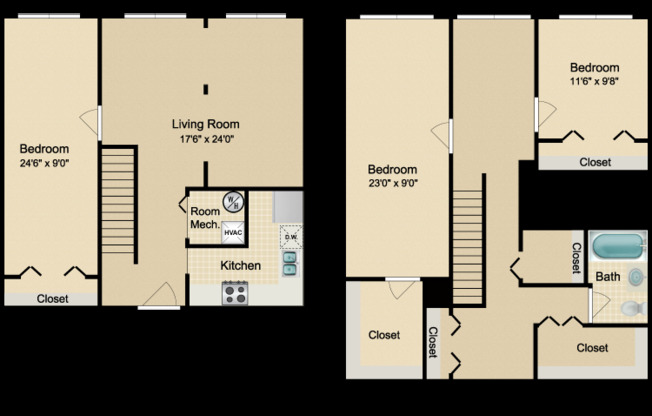 3 beds, 1 bath, 1,596 sqft, $2,191