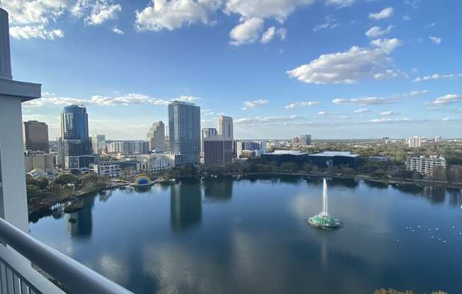 Views of Lake Eola from the Paramount