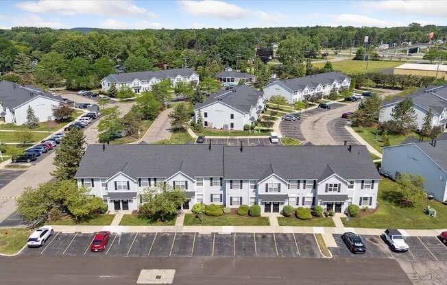 Aerial View of Green Meadows