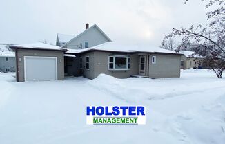 2-Bedroom 1 Bath Ranch Style Home on Wausau's West Side