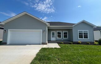 New Construction Home in Plum Springs with large 2 car garage!