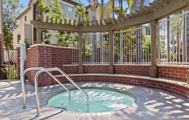 Hot Tub at Ontario Town Square Townhomes