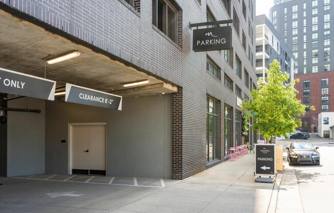 Enjoy convenient covered parking just steps from your favorite local shops at Modera Gulch.