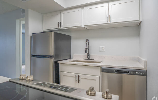 Renovated Kitchen at Captiva Club Apartments at 4401 Club Captiva Drive in Tampa, FL 33615