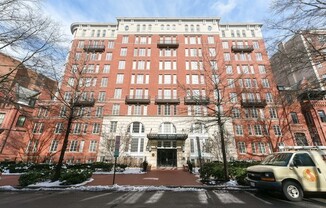 Logan Circle One Bedroom With Private Balcony, Spacious Living Room, Gym, Front Desk, & More!