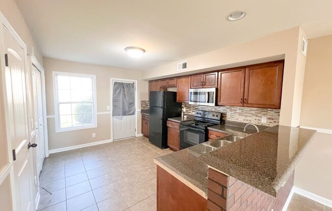 2 Bedroom 1.5 Bath Townhome