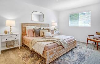 Spacious Bedrooms that Fit King Size Beds