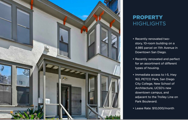 Modern 10-Room Downtown Gem – Ideal for Flexible Housing Use!
