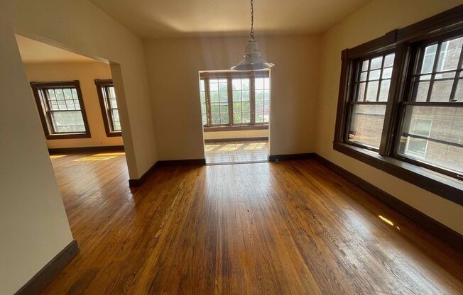 Available August 2025 huge, sunny light filled 3 Bedroom 2 Full Bath apartment with Free Heat