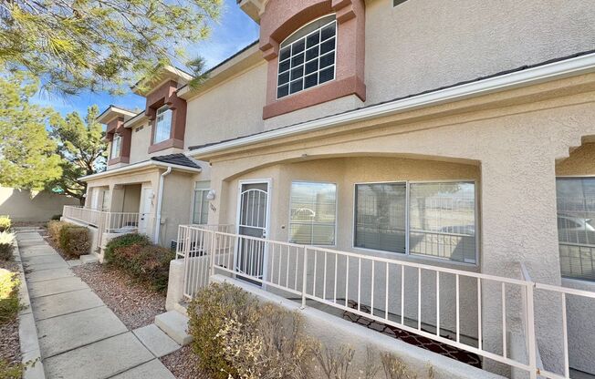 Beautiful 2 bedroom townhome with 2 car garage in gated community near Summerlin