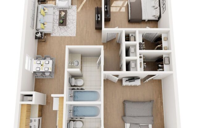 The Shelton Apartments- 1/2 Off First Months Rent AND 1/2 Off in December!