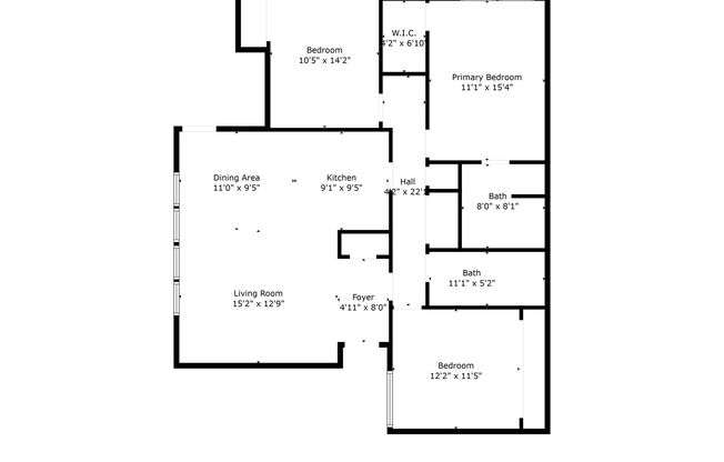 3 beds, 2 baths, 1,272 sqft, $2,125, Unit 231