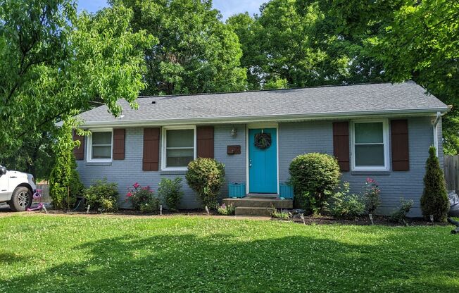 South Nashville Gem on HUGE Corner Lot w/ Fully-Fenced Backyard!