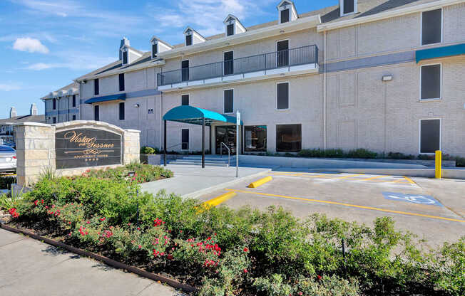 A large building with a sign that says "Westgate" in front of it.