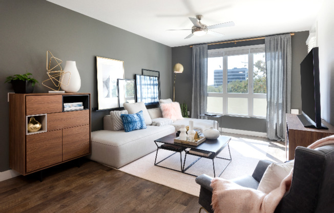 Spacious Living Room