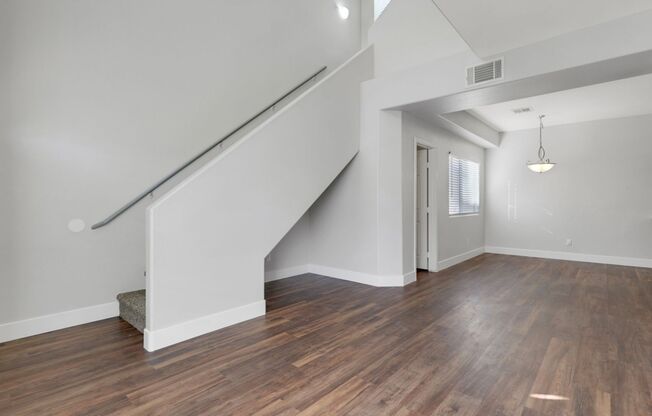 2 bedroom TH with direct entry garage