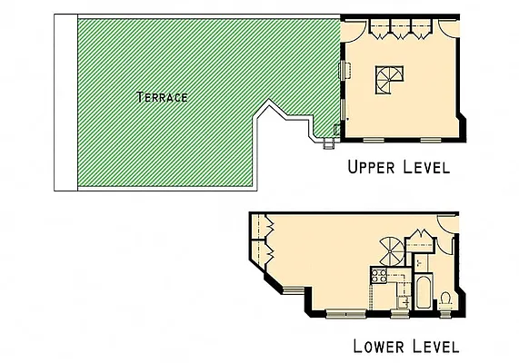 Studio, 1 bath, $3,695, Unit 6C