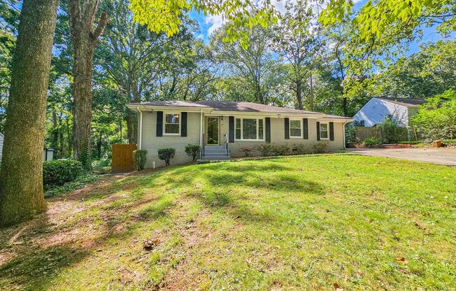 Charming 3 Bedroom Ranch in Quiet Decatur Neighborhood – Spacious Lot & Stylish Updates!