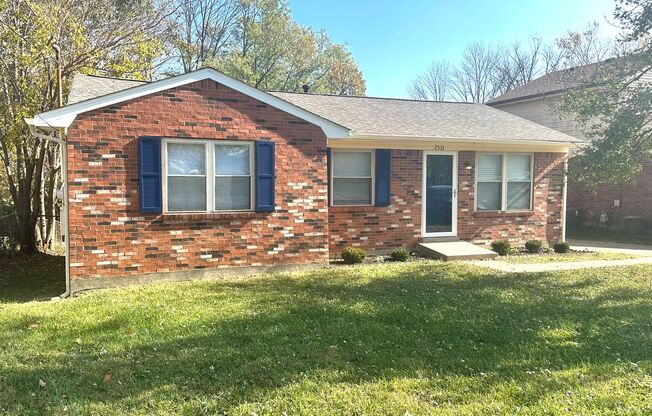 3BR/1BA Brick Ranch for Rent in J-town!