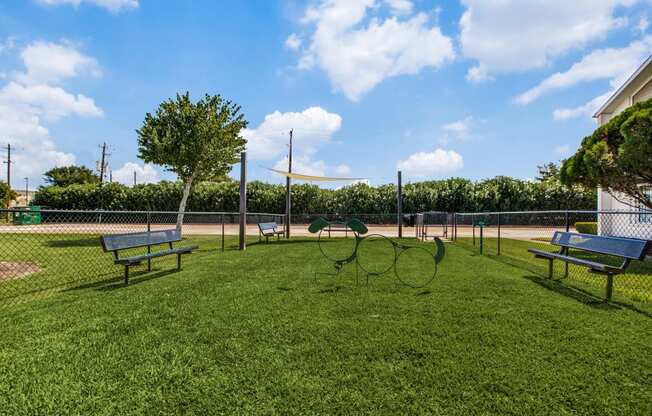 bark park in our pearland texas community
