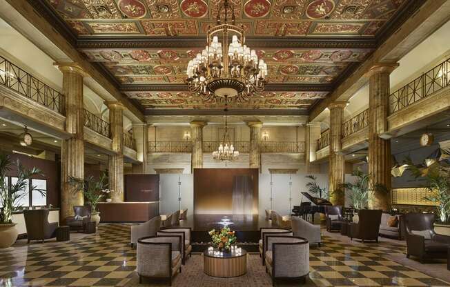 Lobby and Lounge at The Franklin Residences, Pennsylvania