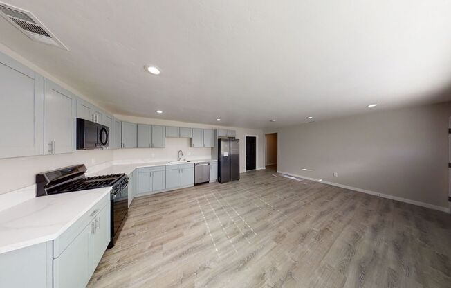 Fully renovated 4 bed 2 bath!