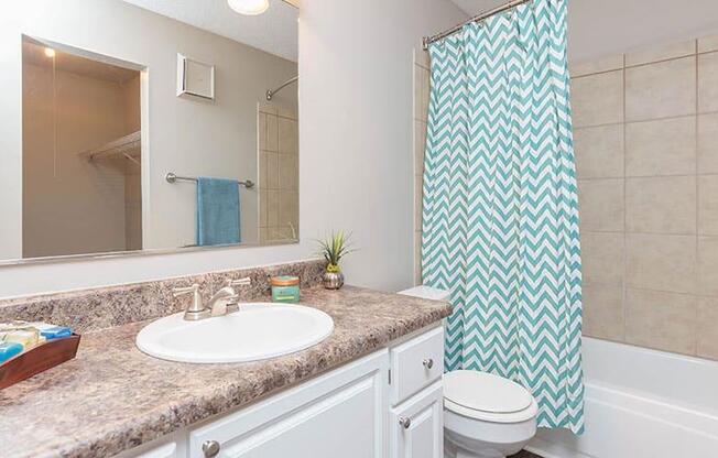 Bathroom With Bathtub at Bradford Pointe, Augusta, Georgia