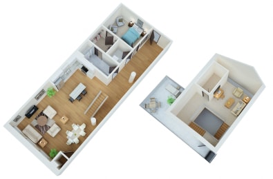 1 bed, 1 bath, 1,718 sqft, $2,690