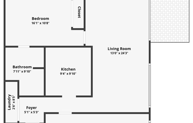 2 beds, 2 baths, $3,200